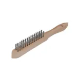 Spartus Handbürste 2-reihig, Edelstahldraht 0,3 mm