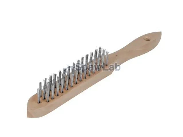 Spartus Szczotka ręczna 3-rzędowa drut nierdzewny 0,3mm