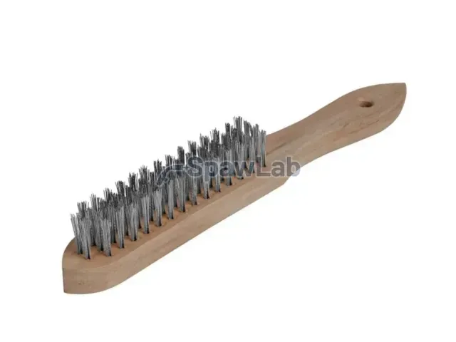 Spartus Szczotka ręczna 4-rzędowa drut nierdzewny 0,3mm