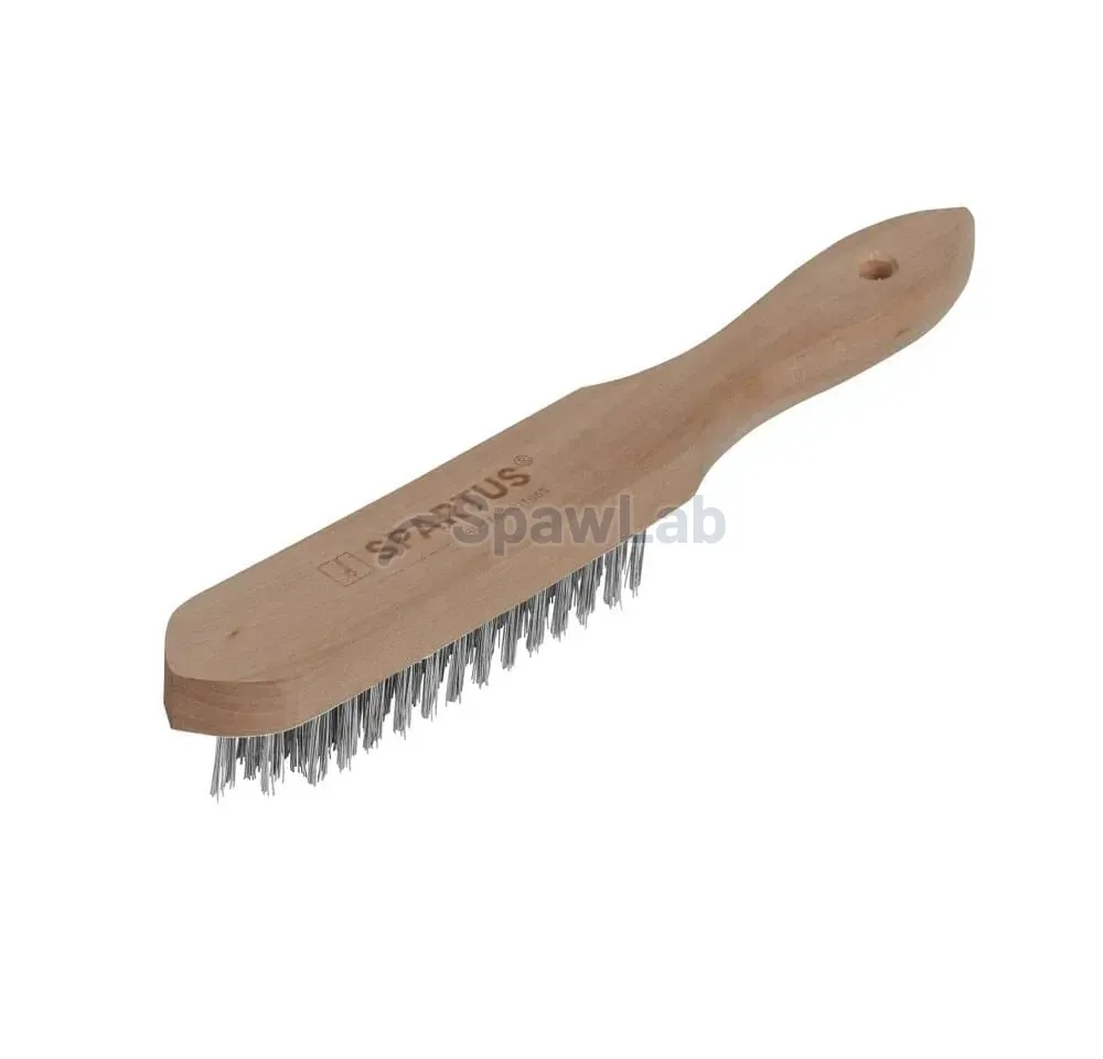 Spartus Szczotka ręczna 5-rzędowa drut nierdzewny 0,3mm, zdjęcie 2