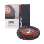 Spartus Rundbürste Ø150x25 mm, gewellter Stahldraht 0,3 mm