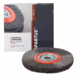 Spartus Rundbürste Ø250x25 mm, gewellter Stahldraht 0,3 mm