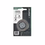 Spartus shank-mounted wheel brush Ø50 mm, crimped stainless steel wire 0.3 mm, 6 mm shank