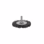 Spartus Rundbürste mit Schaft Ø63 mm, gewellter Stahldraht 0,3 mm, Schaft 6 mm, Bild 3