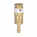 Spartus Quick coupling torch-mounted - socket for hose Ø 6,3mm (oxygen)