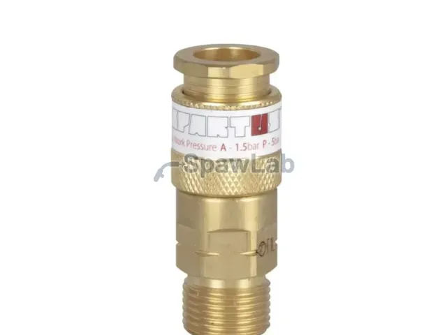 Spartus Szybkozłączka przypalnikowa - gniazdo z gwintem zew. G 3/8”LH (gaz palny)