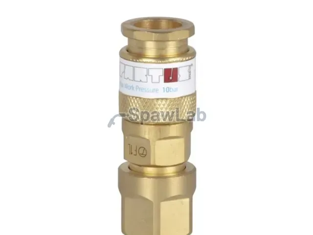Spartus druckminderseitige Schnellkupplung, Kupplungsdose mit Innengewinde G 3/8”RH (Sauerstoff)