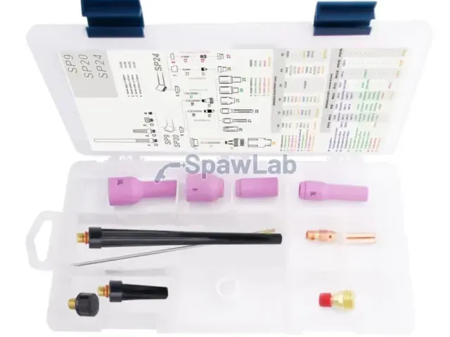 Spartus TIG BOX STANDARD 9/20 zestaw na elektrodę 3.2mm