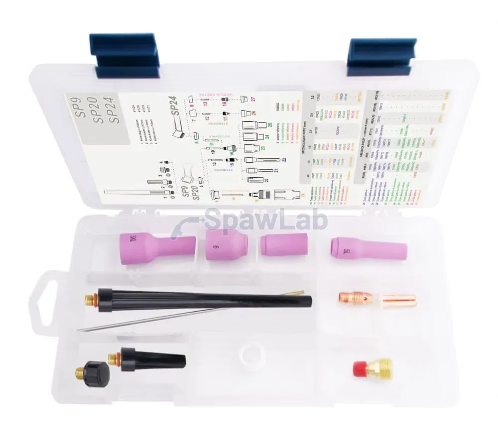 Spartus TIG BOX STANDARD 9/20 zestaw na elektrodę 3.2mm
