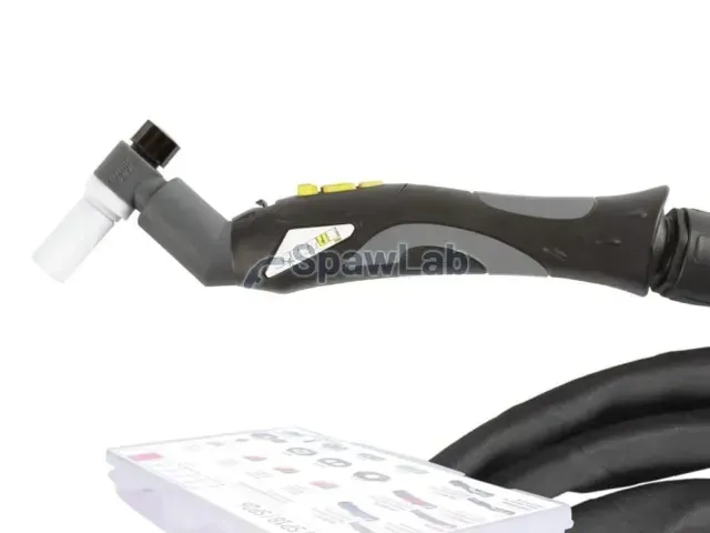 Spartus Uchwyt ręczny TIG 250RA (główka 9-90R) 8m, seria Spartus Pro, mini 4B, pakiet x, z przyłączem Spartus®