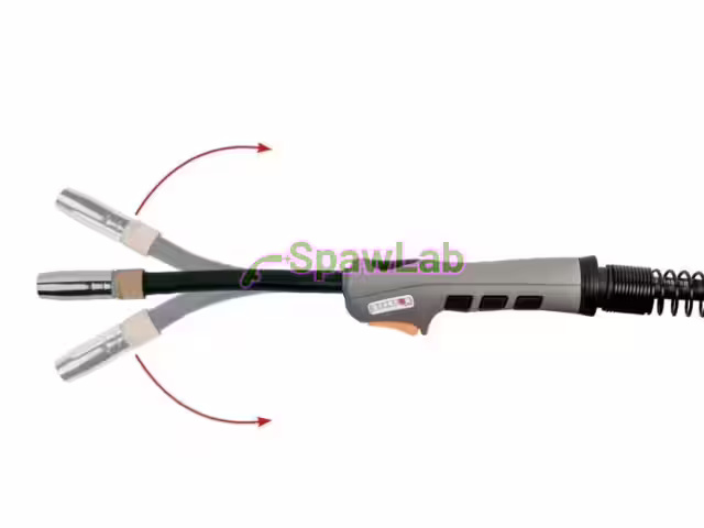 Spartus MIG 250F hand torch with flexible gooseneck, 5 m, SPARTUS Master series
