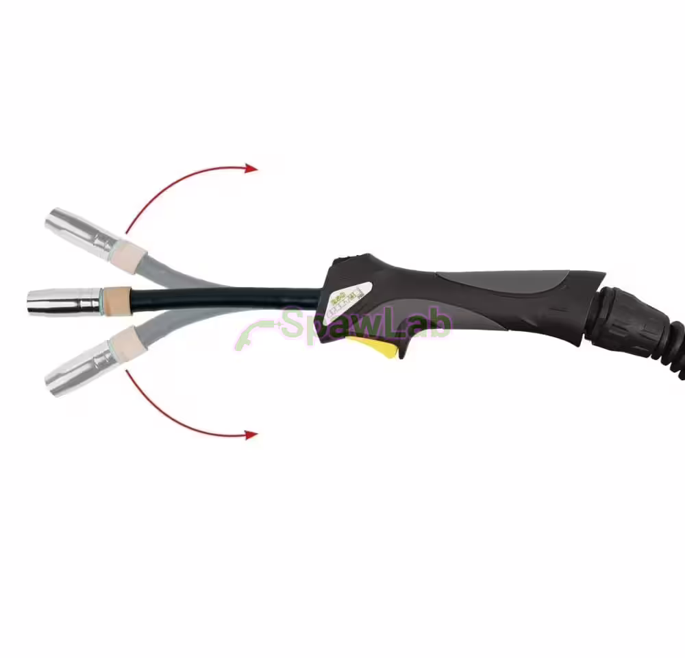 Spartus MIG 250F hand torch with flexible gooseneck 5 m, SPARTUS Pro series