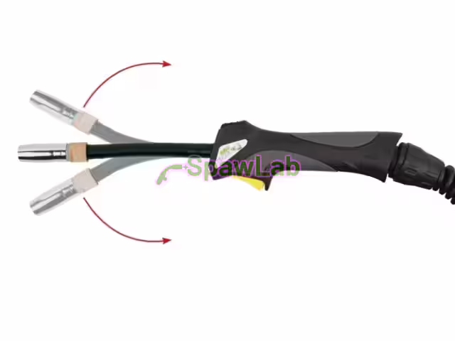 Spartus MIG 250F hand torch with flexible gooseneck 5 m, SPARTUS Pro series