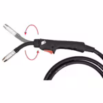 Spartus MIG 150R hand torch with rotating gooseneck, 3 m, SPARTUS Master series