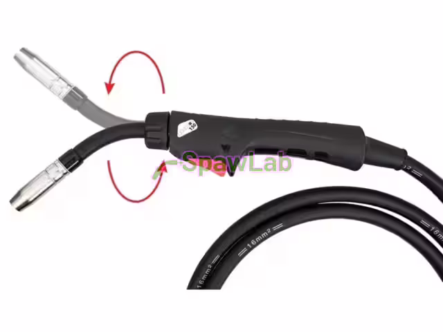 Spartus MIG 150R hand torch with rotating gooseneck, 3 m, SPARTUS Master series