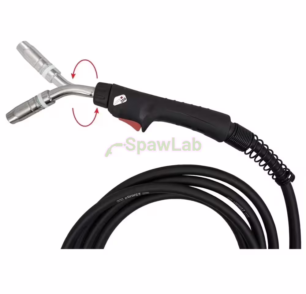 Spartus MIG 250R Handbrenner mit drehbarem Schwanenhals, 3 m, Serie SPARTUS Master