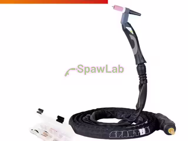Spartus Uchwyt TIG 150R z obrotową główką SP9-90R, 4m, seria ProFLEX, 1B, pakiet U, SK35, 30cm wężyka, Rec6