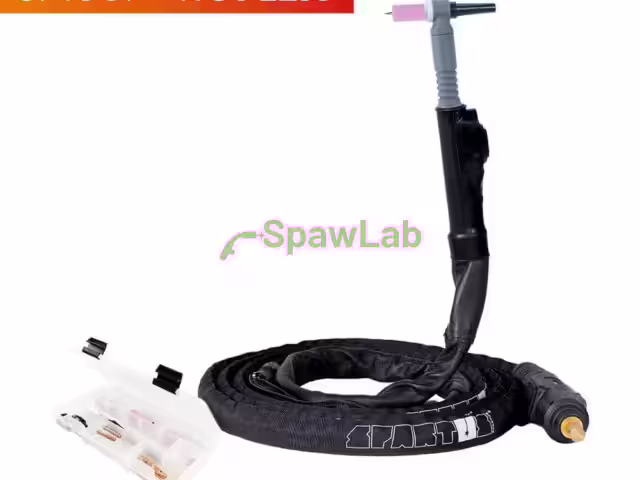 Spartus Uchwyt TIG 155F z główką SP9-70, 4m, seria ProFLEX, 1F, pakiet U, SK35, 30cm wężyka, Rec6