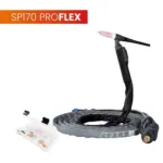 Spartus TIG 170 torch, 4 m, ProFLEX series, mini 1B, U package, SK35, 30 cm hose, Rec6