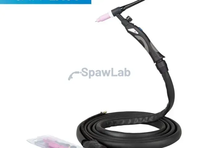 Spartus Uchwyt TIG 17V, 4m, seria Easy, sterowanie w rękojeści, pakiet D, SK35, 2m wężyk, Rec6