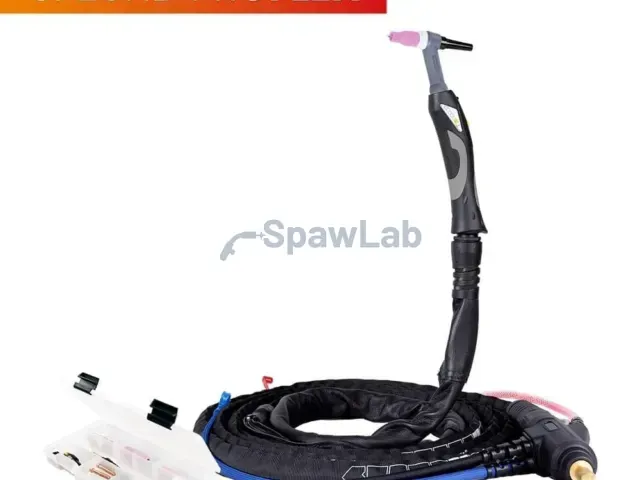 Spartus WIG-Brenner TIG 20HD, 4 m, Serie ProFLEX, mini 1B, Paket U, SK35, 30 cm Schlauch, Rec6