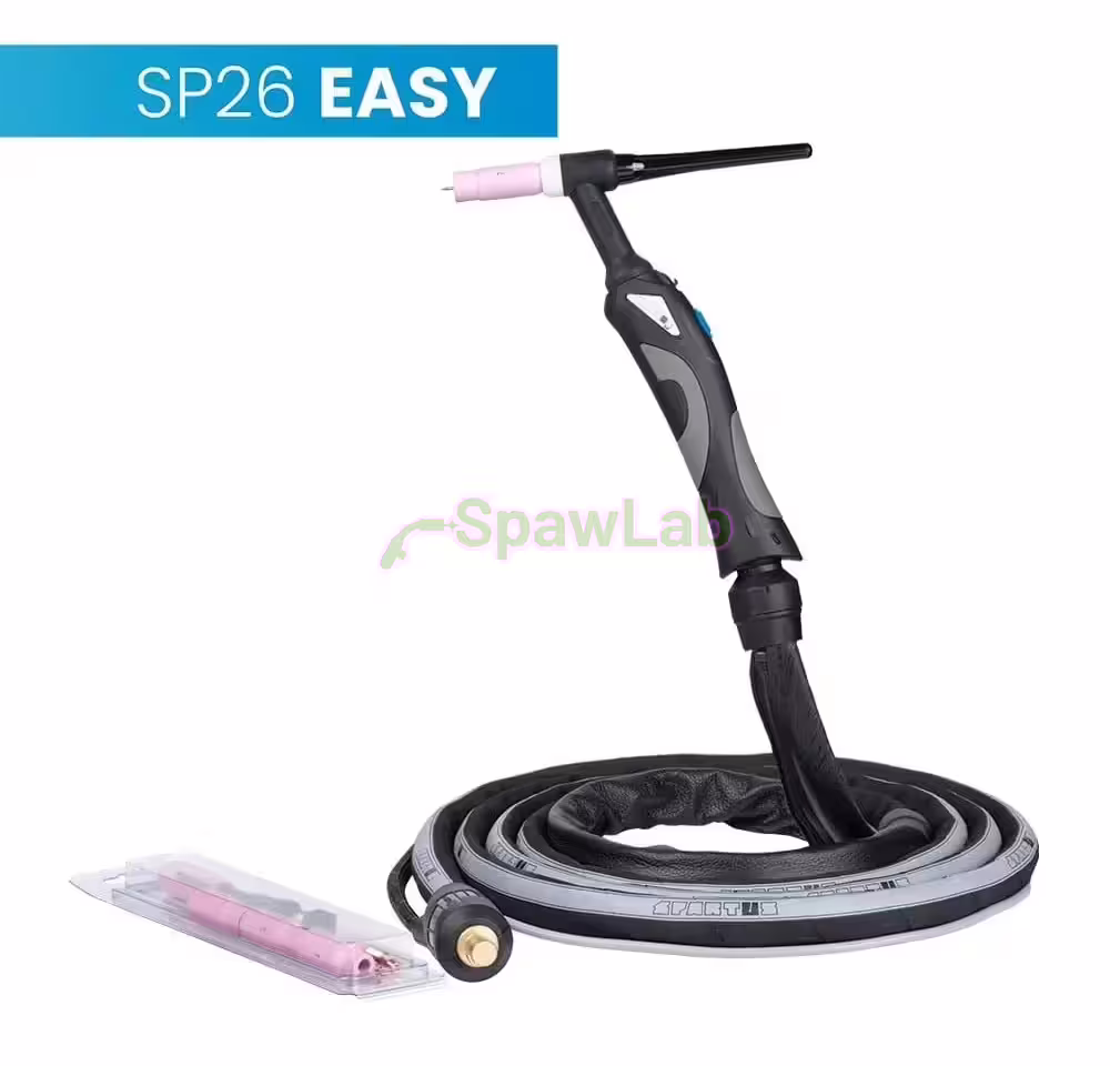 Spartus EasyTIG 26 TIG torch, 4 m, 1B, package X, SK35, 30 cm hose, Rec6
