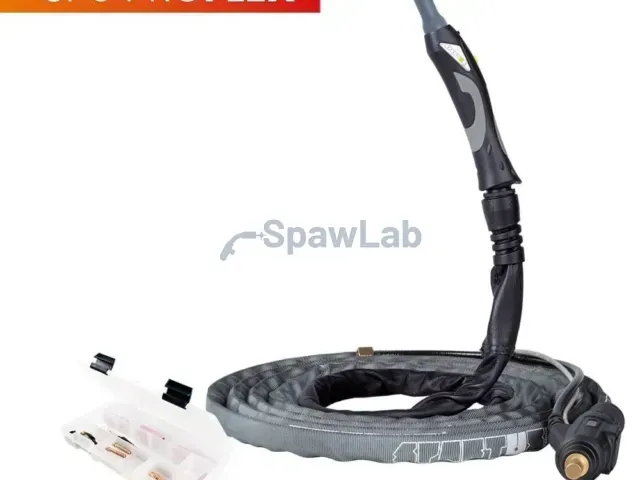 Spartus TIG 9 welding torch, 4 m, ProFLEX series, mini 1B, U package, SK35, 30 cm hose, Rec6