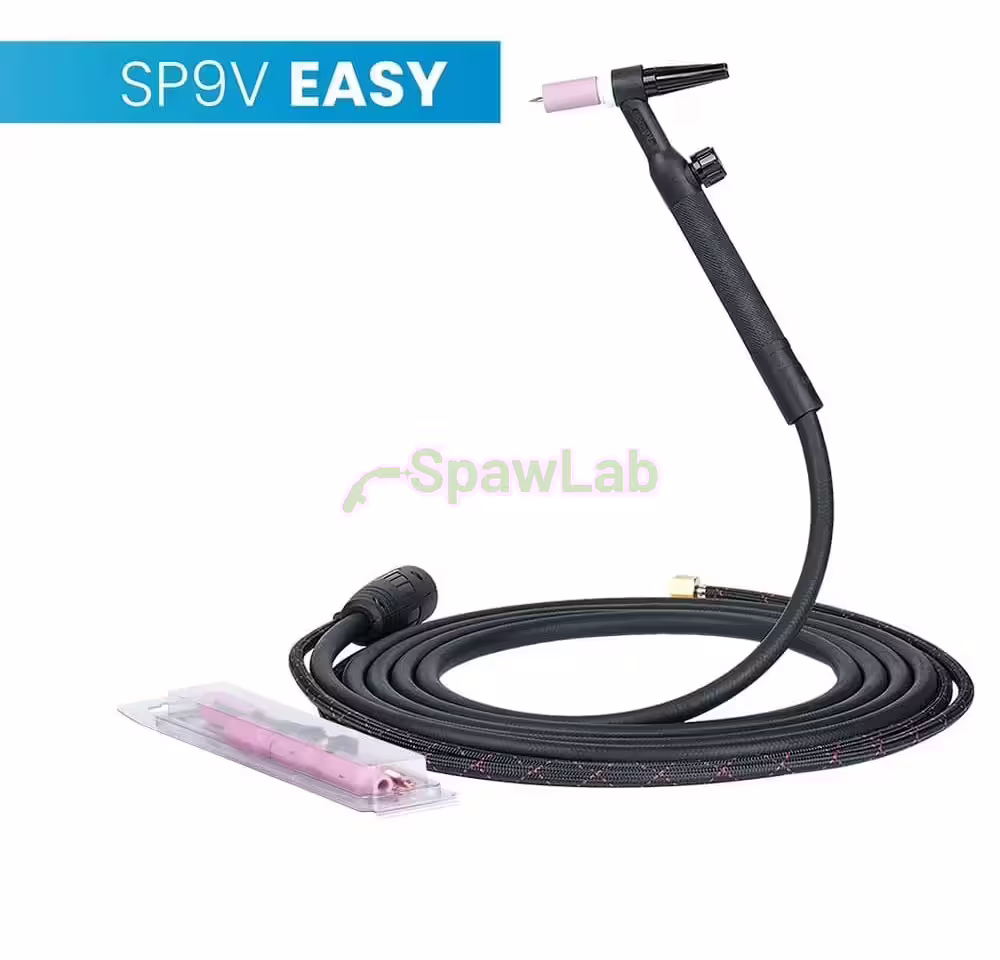 Spartus 9V TIG torch, 4 m, Easy series, D package, SK35, 2 m hose, 1/4 nut