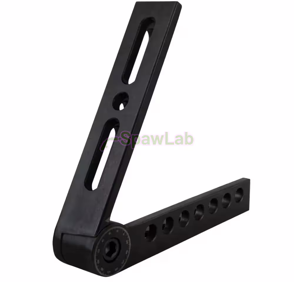 Spartus universal adjustable square with clamping 250x50x50, D16 system, photo 2