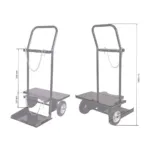 Spartus 2-wheel side welding trolley (foldable), photo 3