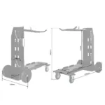 Spartus Welding trolley (ProMIG 535DP), photo 3
