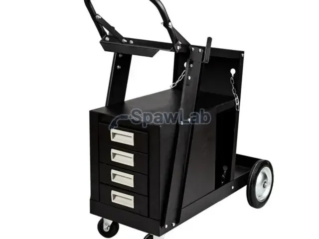 Spartus welding trolley with drawers (foldable)