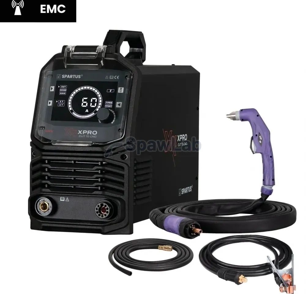 Spartus XPro CUT 70CNC package