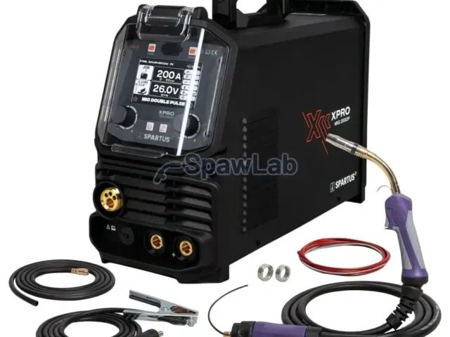 Spartus XPro MIG 200 Dual Pulse Pack