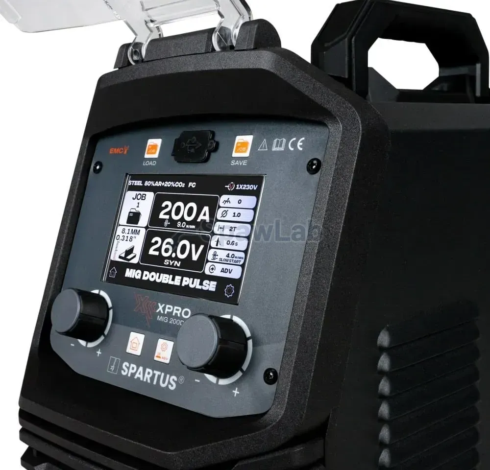 Spartus XPro MIG 200 Dual Pulse Paket MIG TIG MMA, Bild 11