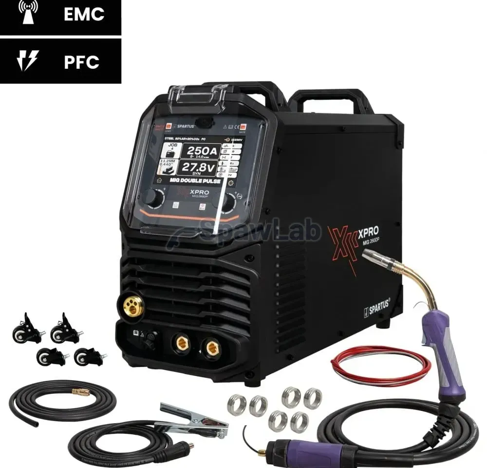 Spartus XPro MIG 260 Dual Pulse Package