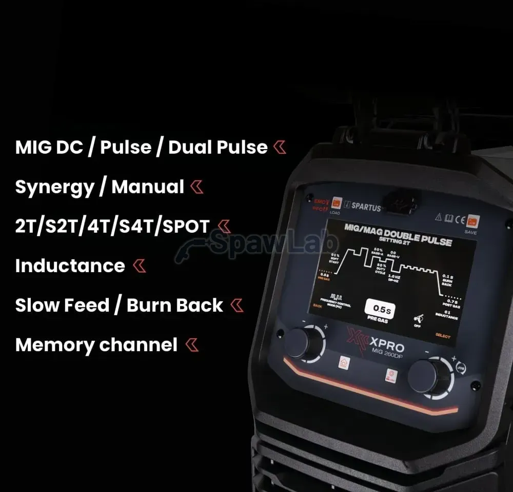 Spartus XPro MIG 260 Dual Pulse Package, photo 2