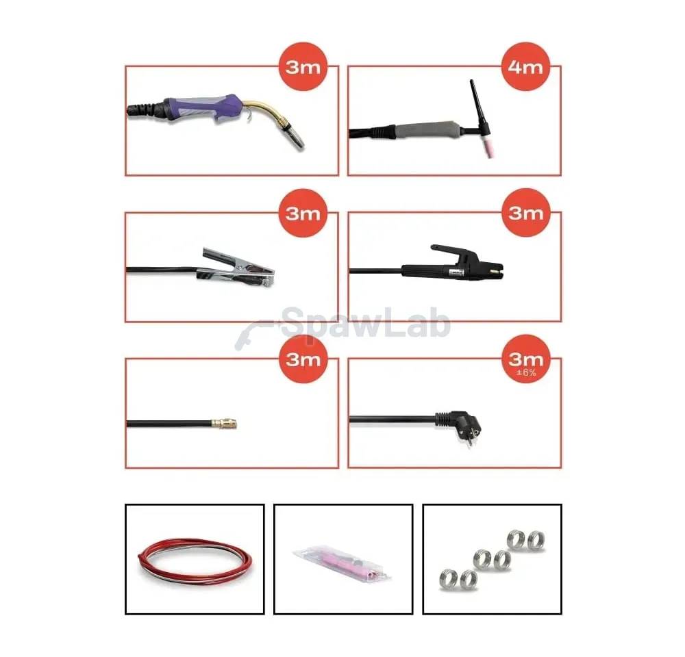 Spartus XPro MIG 260 Dual Pulse MIG TIG MMA Package, photo 6