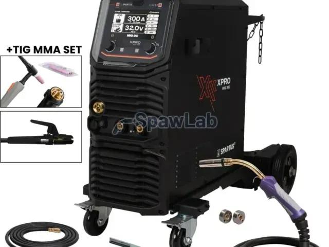 Spartus XPro MIG 300 MIG TIG MMA package
