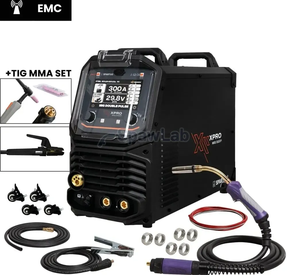 Spartus XPro MIG 310 Dual Pulse Pack MIG TIG MMA