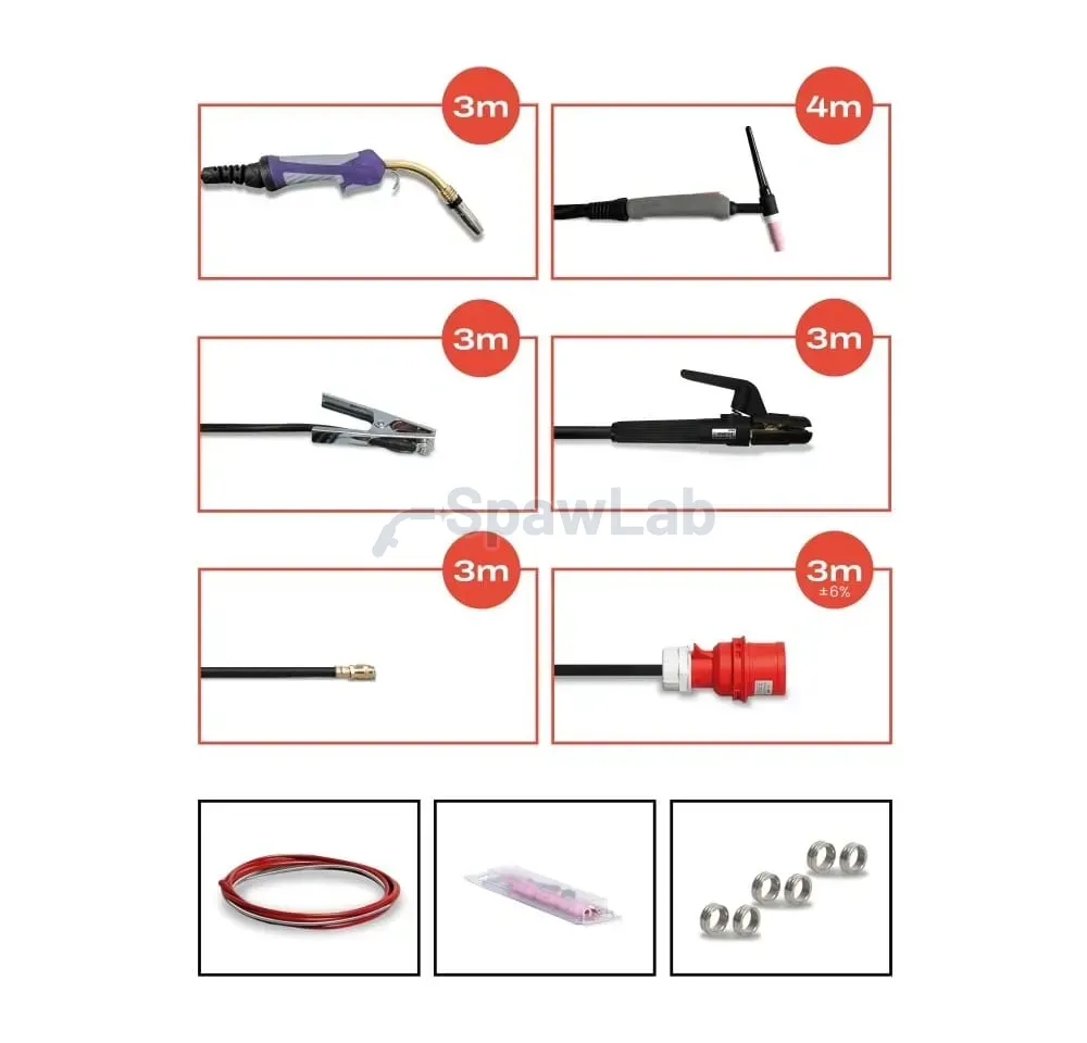 Spartus XPro MIG 310 Dual Pulse Pack MIG TIG MMA, photo 6