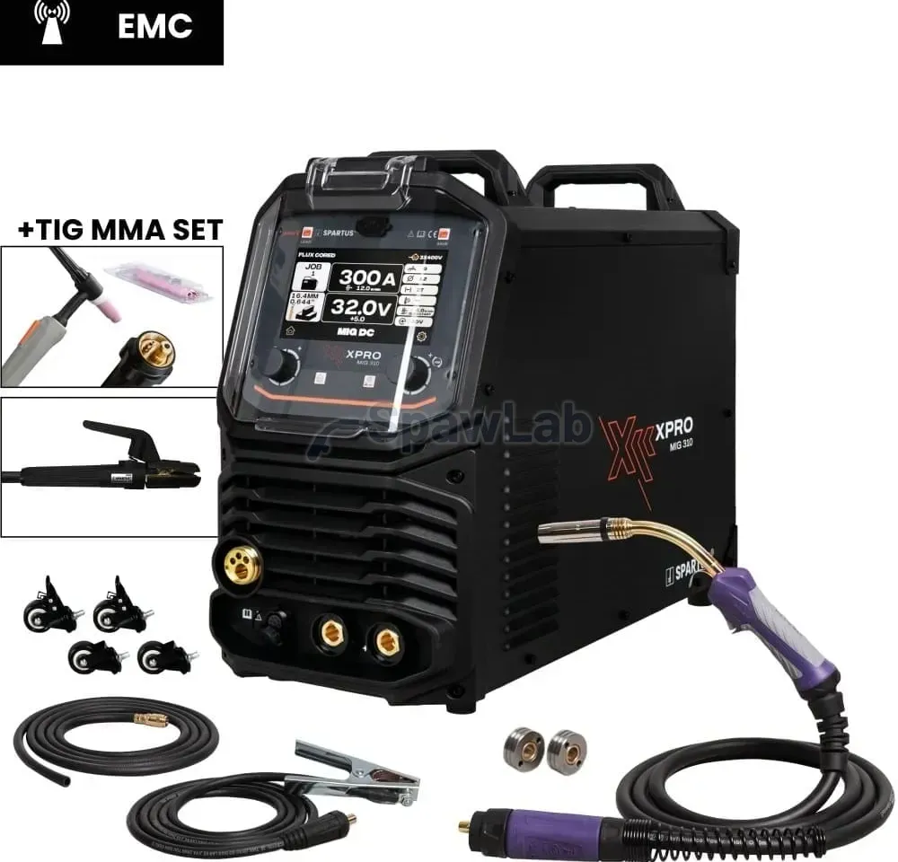 Spartus XPro MIG 310 Paket MIG TIG MMA