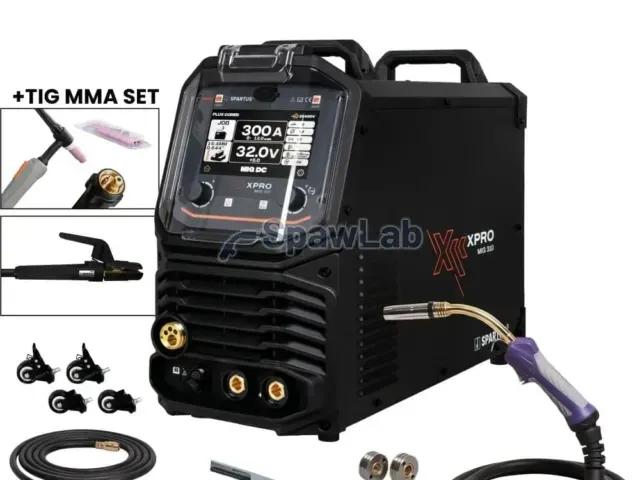 Spartus XPro MIG 310 MIG TIG MMA Package