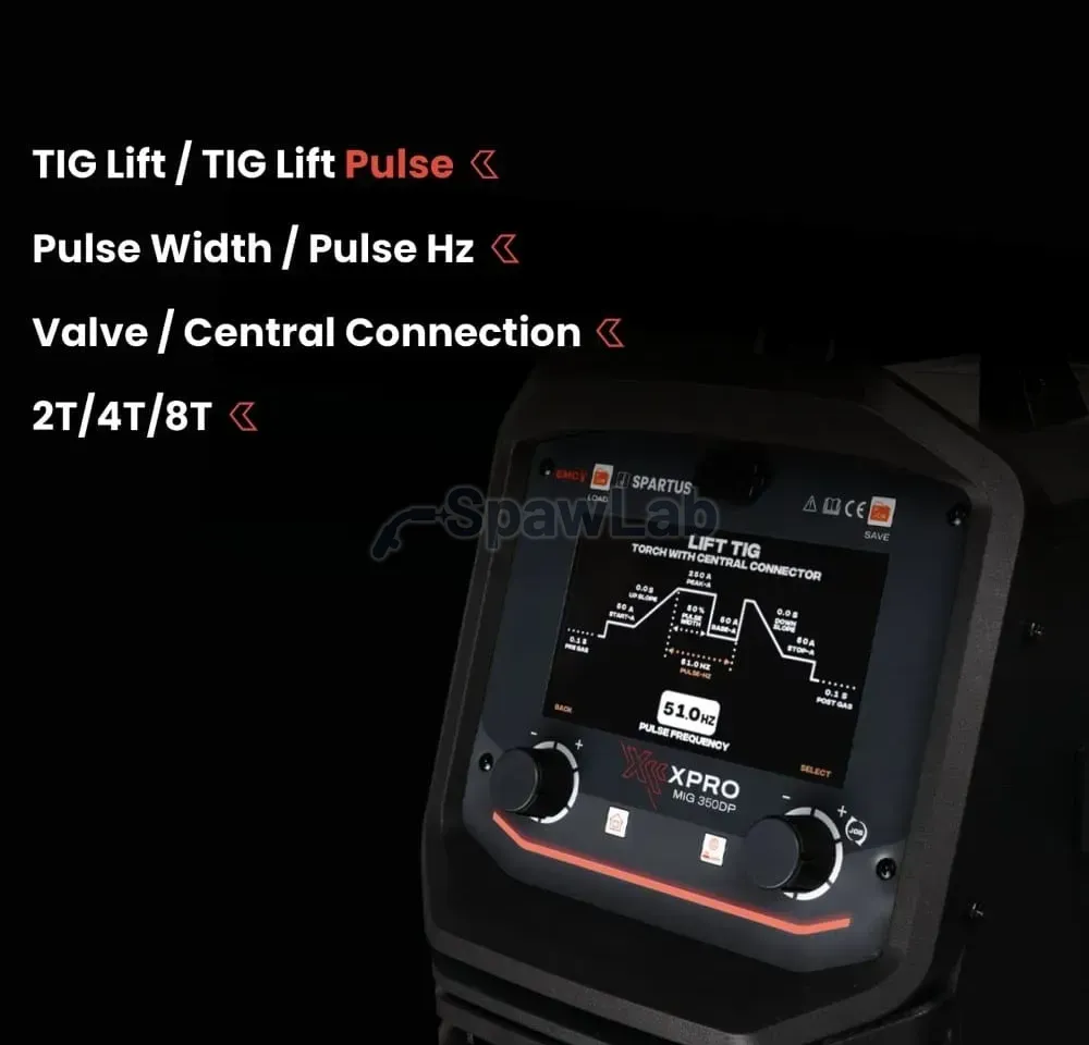 Spartus XPro MIG 350 Dual Pulse Paket, Bild 4