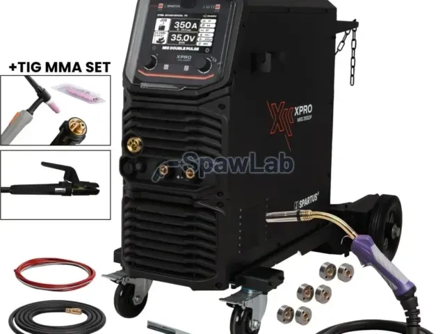 Spartus XPro MIG 350 Dual Pulse Package MIG TIG MMA