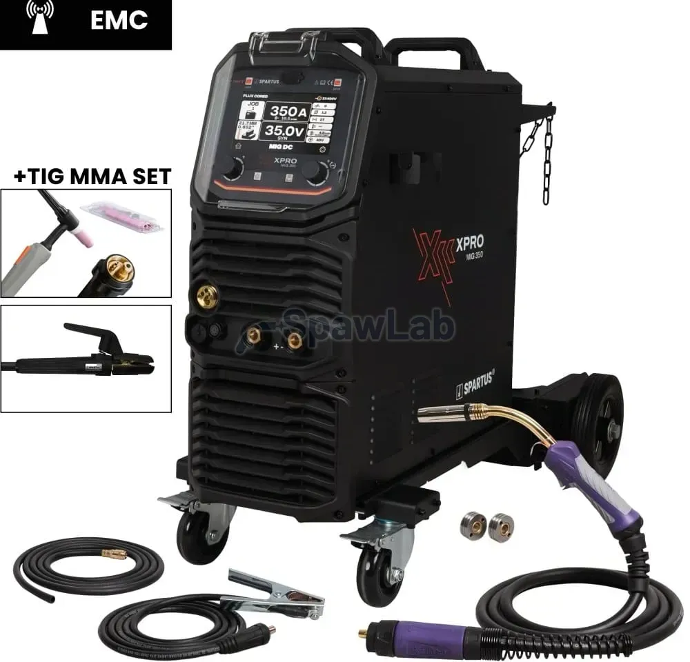 Spartus XPro MIG 350 MIG TIG MMA Package