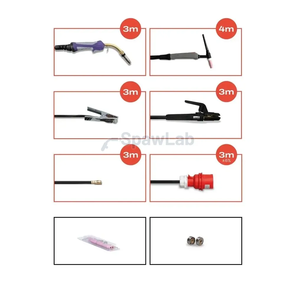 Spartus XPro MIG 350 MIG TIG MMA Package, photo 6