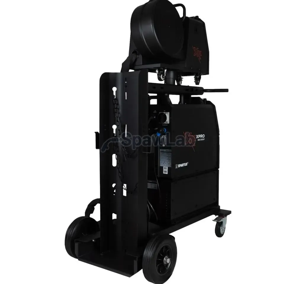 Spartus XPro MIG 500 Dual Pulse [power source, cooling unit, wire feeder, trolley, 5m interconnection cable] package, photo 12