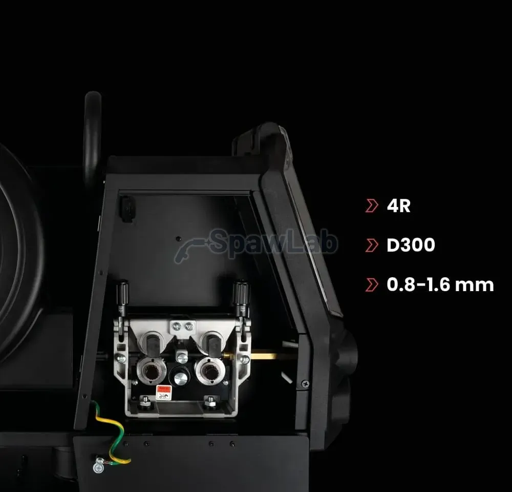 Spartus XPro MIG 500 Dual Pulse [power source, cooling unit, wire feeder, trolley, 5m interconnection cable] package, photo 3