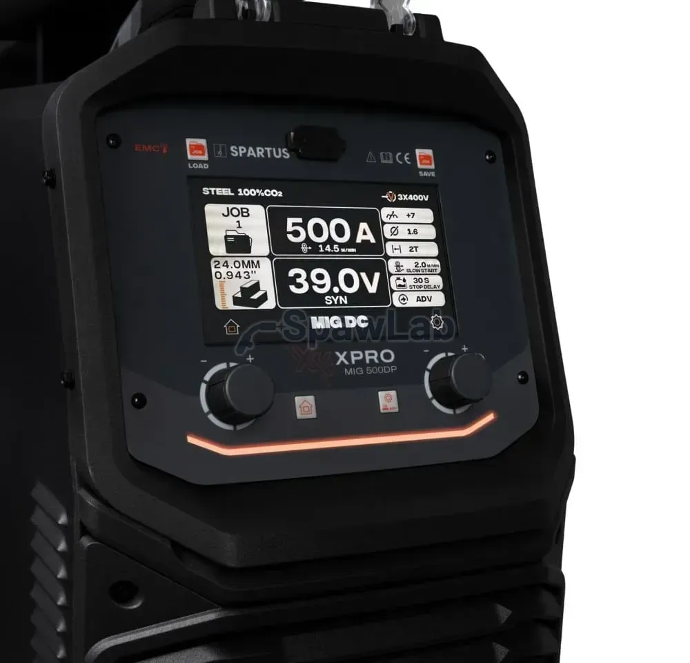 Spartus XPro MIG 500 Dual Pulse [power source, cooling unit, wire feeder, trolley, 5m interconnection cable] package, photo 9